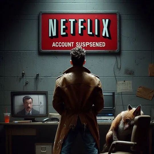 Account Netflix sospeso