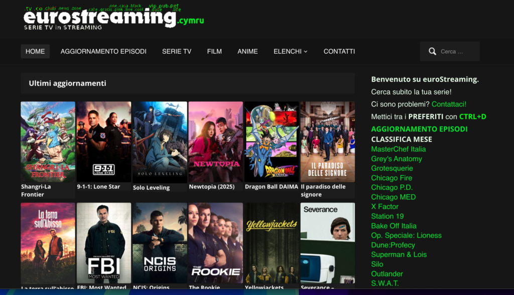 Eurostreaming: nuovo indirizzo 2025 Funzionante Eurostreaming